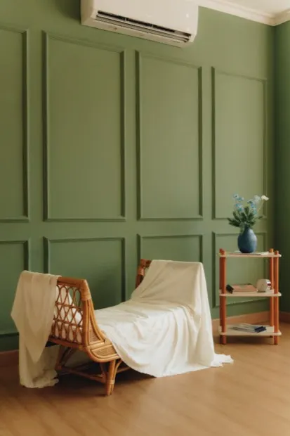 Color backdrop wall